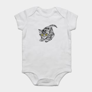 Cute kitten Baby Bodysuit